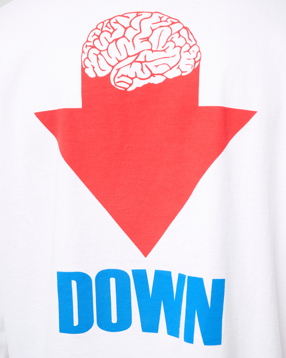 UNDERCOVER ЛОНГСЛИВ БЕЛЫЙ DOWN