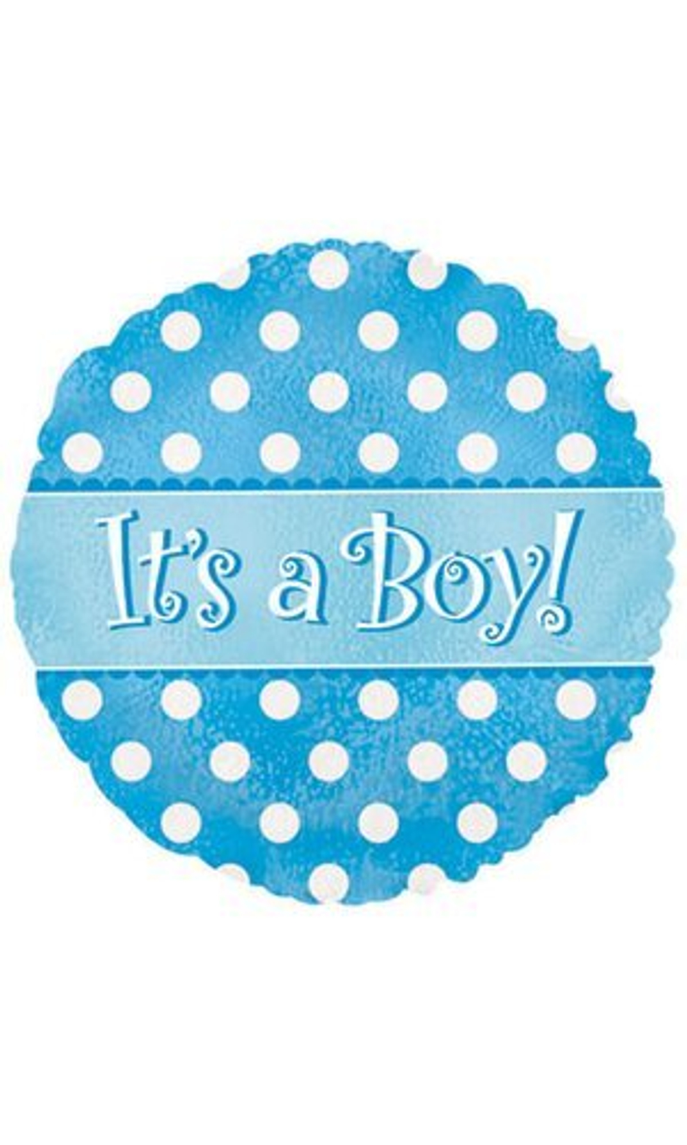 Г 18" Круг Its a boy! Мальчик голография