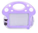 Доска для рисования магн. ч/б, 2 штампика, в ассортименте, пакет