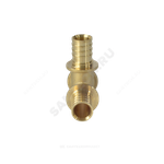 Тройник для PE-X труб аксиальный латунь Дн 20 РОС