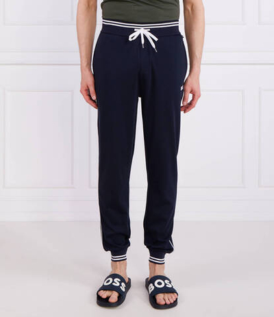 спортивные штаны core pants BOSS BLACK - темно-синий(50469710)