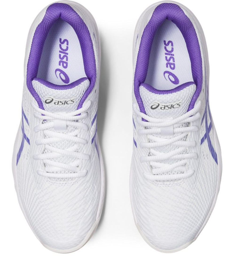 Женские Кроссовки теннисные Asics Gel-Game 9 Clay/OC - white/amethyst