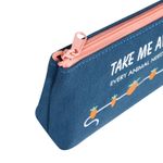 Пенал мягкий, 210*82*40 MESHU "Happy rabbit", канвас