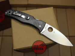 Нож Spyderco Bodacious - рукоять карбон, клинок сатин