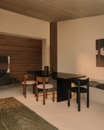 Стол из лакированного МДФ Litto черный, 200 x 100