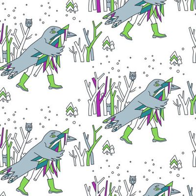 А ты уже купил елку? (снежный вариант)