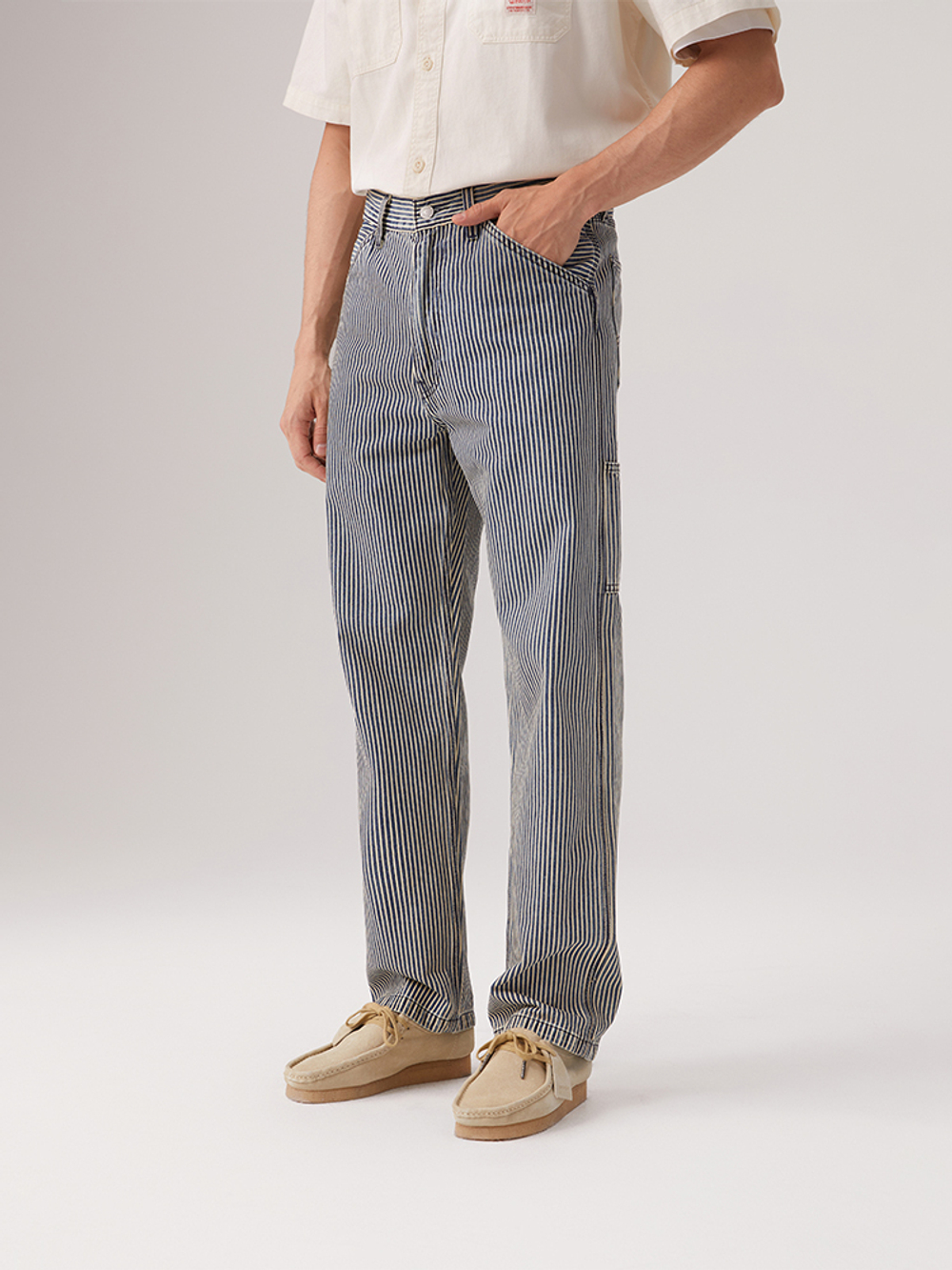 Мужские свободные прямые джинсы Levi's 568 Stay Loose 55849-0058