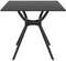 Пластиковый стол Air Table 80х80 см, черный