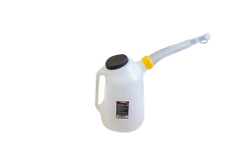 Емкость мерная пластиковая для заливки масла с крышкой, 8л Forsage F-887C008