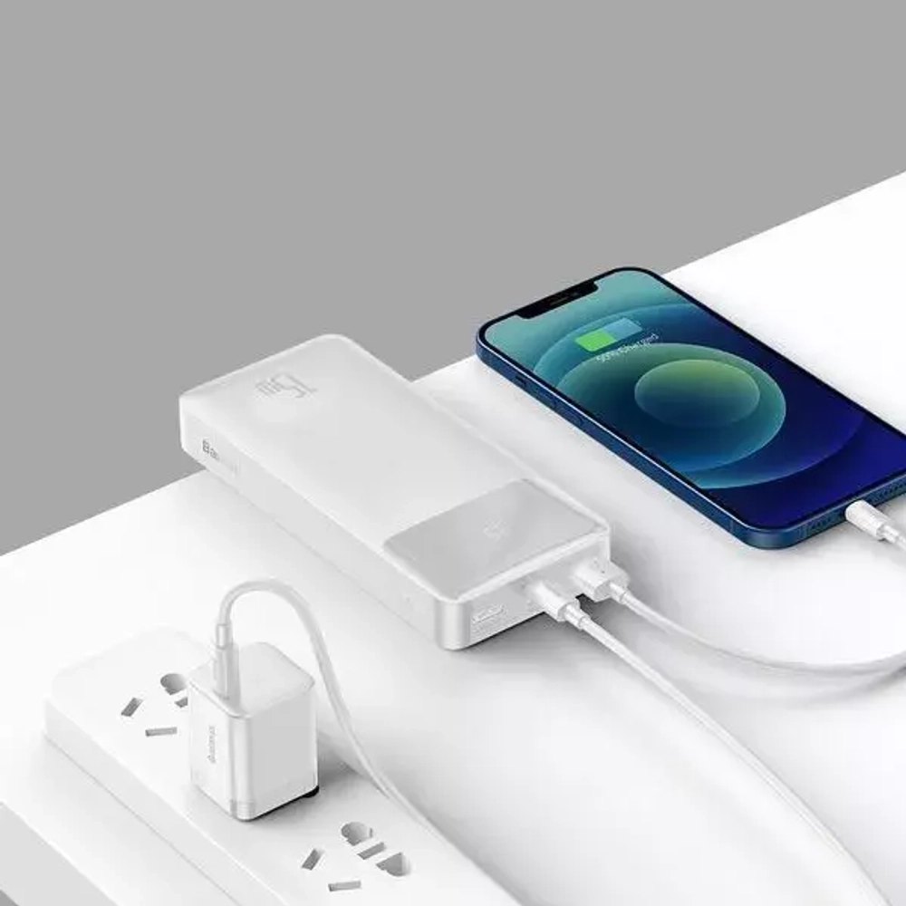 Внешний АКБ Baseus Bipow 15W 20000 mAh