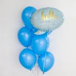 Шар (12"/30 см) Голубой (040), пастель 50 шт.