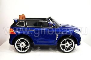 Детский электромобиль River Toys Mercedes E009KX синий