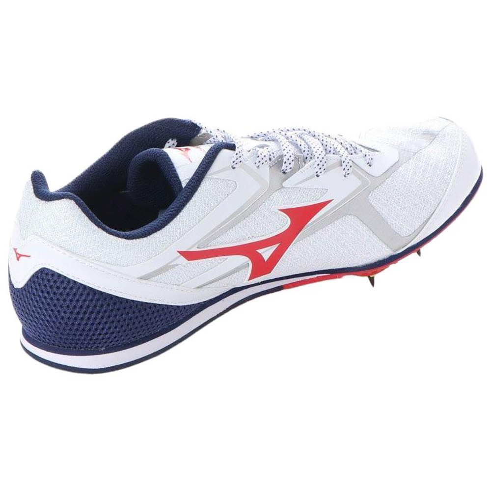 Mizuno Brave Wing White Blue Red Track And Field Shoes Unisex
