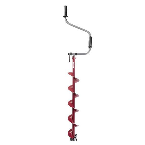 Ледобур BURAN 130L левое вращение, цельнотянутый шнек Тонар