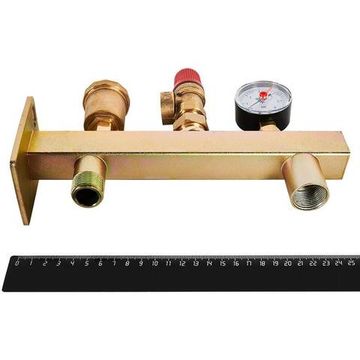 Группа подключения мембранного бака Rommer 3/4" 3 бар (RVS-0006-013020)