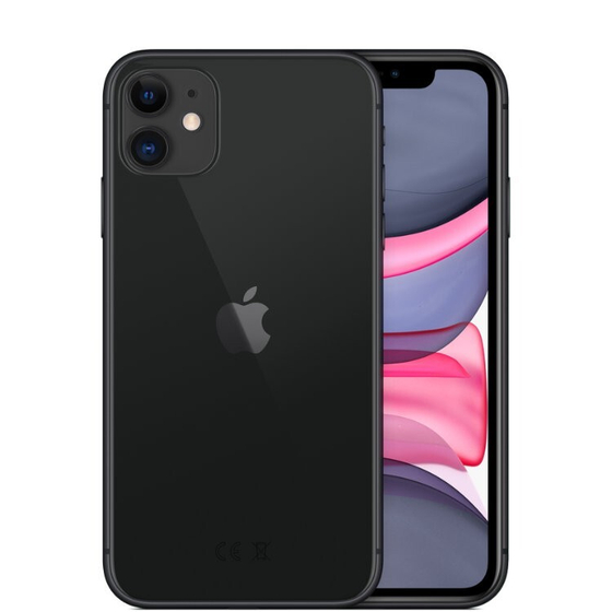 Смартфон Apple iPhone 11 128 ГБ черный