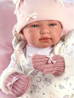 Кукла Llorens мягконабивная 44см Tina (84458)