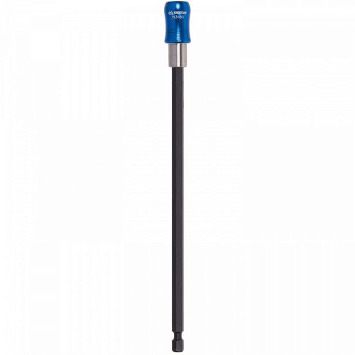 KING TONY (753A-370) Держатель вставок (бит) 1/4", 370 мм, магнитный, с фиксатором и самосбросом, для шуруповерта