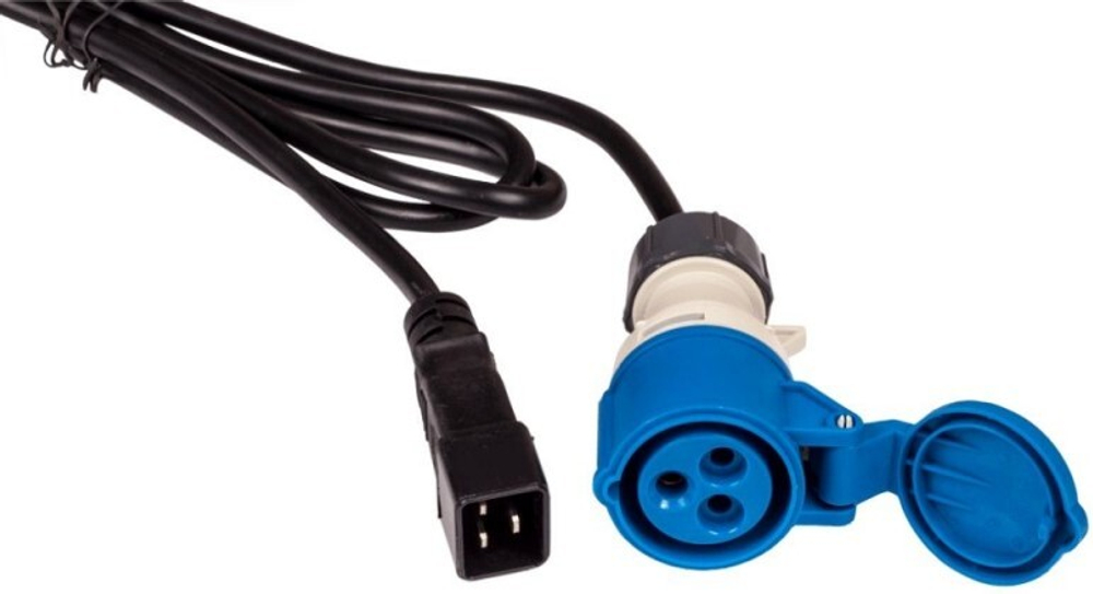 Кабель питания  Lanmaster LAN-PP9F/20-2.5-BK