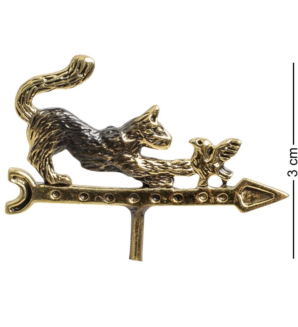 Народные промыслы AM-1414 Фигурка «Флюгер Кошка к башне» (латунь)