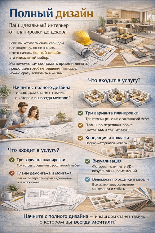 Полный дизайн проект