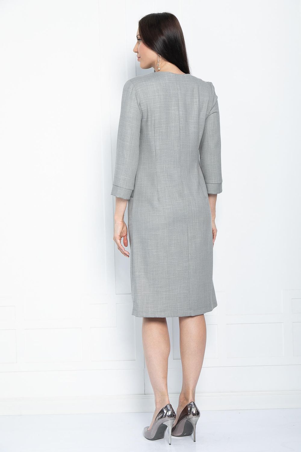 Платье Лилиан (серое) П11211 LT Collection
