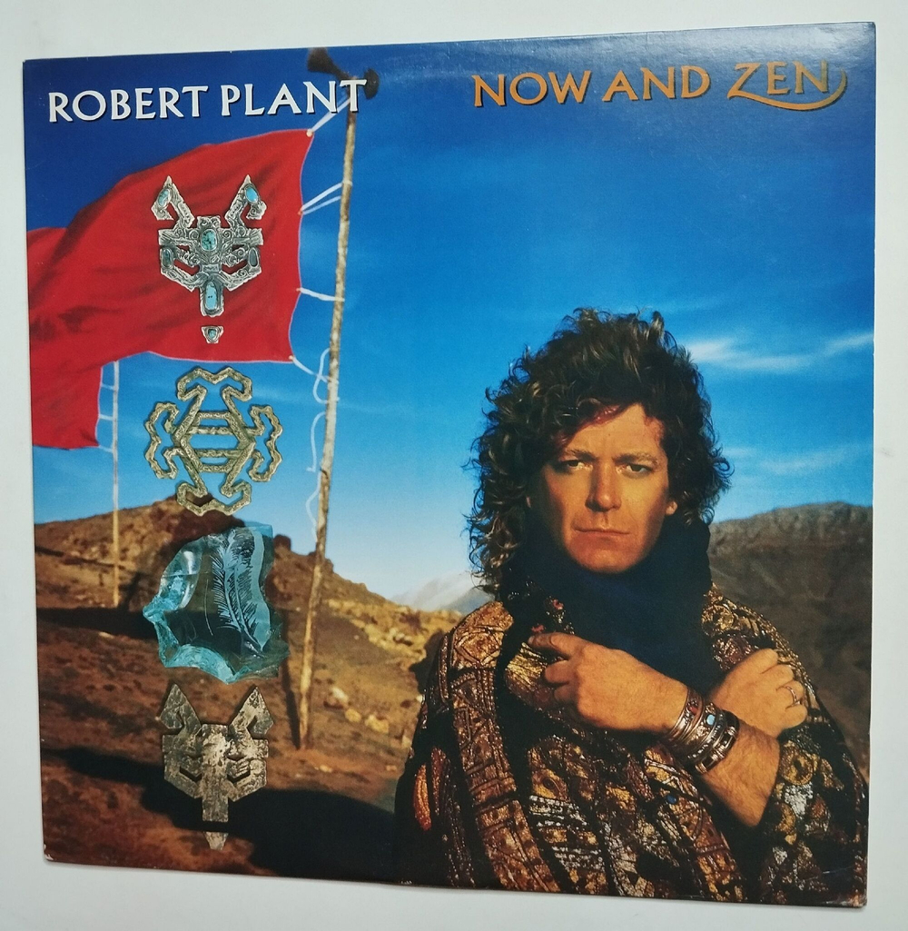 Винтажная виниловая пластинка LP Robert Plant Now And Zen (USA 1988)