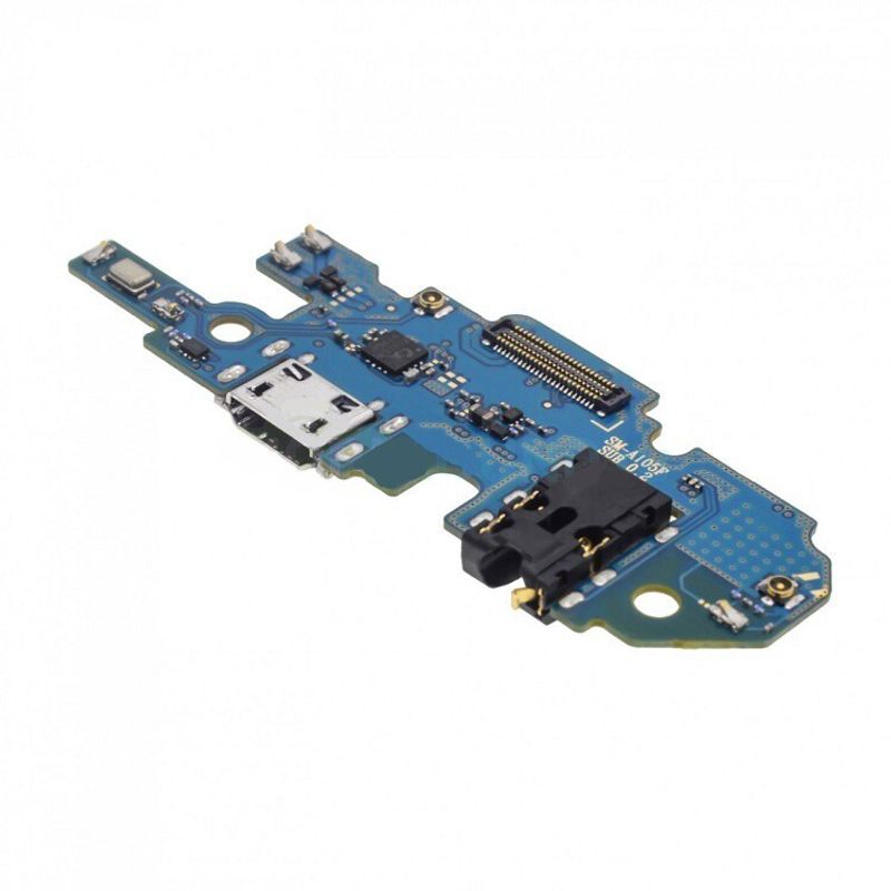 Нижняя плата для Samsung Galaxy A10 (SM-A105F) с разъемом зарядки (usb) и микрофоном
