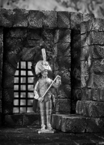 Оловянный солдатик Унтер офицер прусского кирасирского полка 1806 год