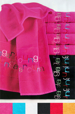 Набор полотенец 2 шт Emanuel Ungaro Ruby фуксия