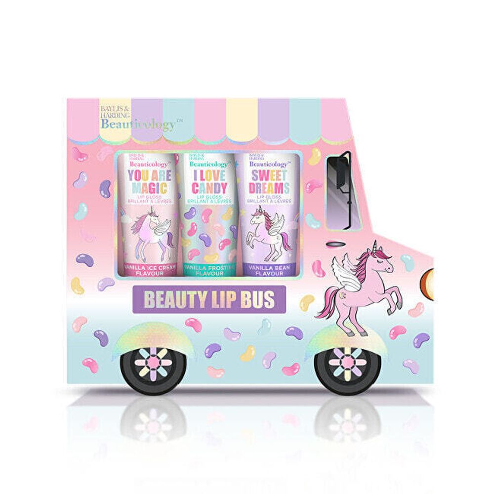 Lip gloss gift set Unicorn 3 pcs