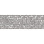 Плитка облицовочная Alma Ceramica Laurent серая мозаика 740x246x9 мм (7 шт.=1,274 кв.м)
