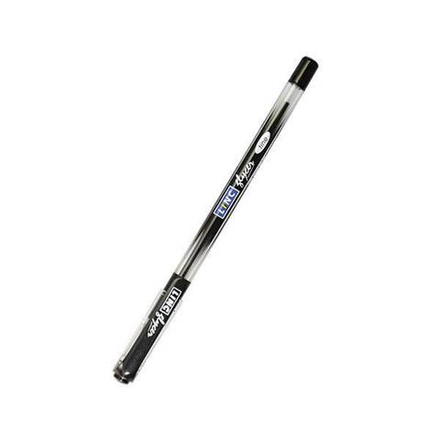 Ручка шарик. LINC GLYCER 0,7 мм черный резин.грип