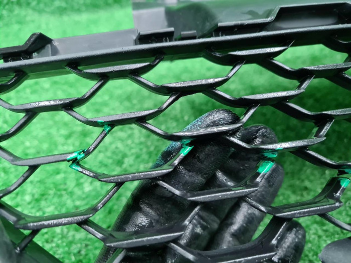 Решетка перед. бампера Mercedes GLS x167 19-24 AMG