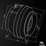 Вентилятор канальный ВКК-250 E