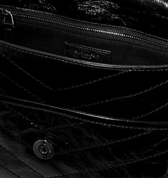 Женская сумка на плечо Saint Laurent Niki черный