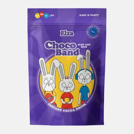Какао напиток с витаминами и кальцием Elza Choco Band 200г