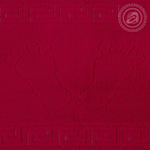 Коврик на резиновой основе НОЖКИ (бордовый) Ножки АртД резин.45*65 АРТ ДИЗАЙН 45*65