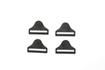 Кольцо наколенников Fox Titan D-Ring 4pk (Black, OS, 2024 (25381-000-OS))