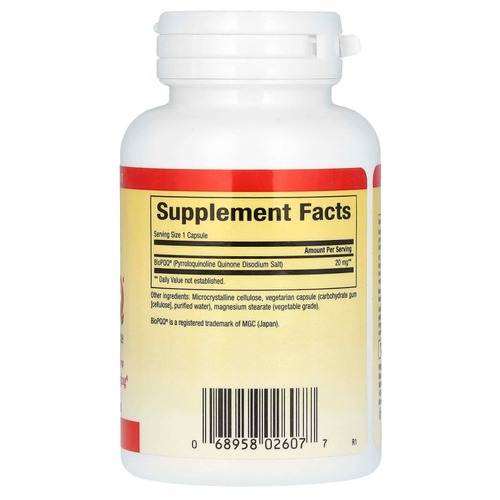 Natural Factors, BioPQQ, 20 мг, 30 вегетарианских капсул