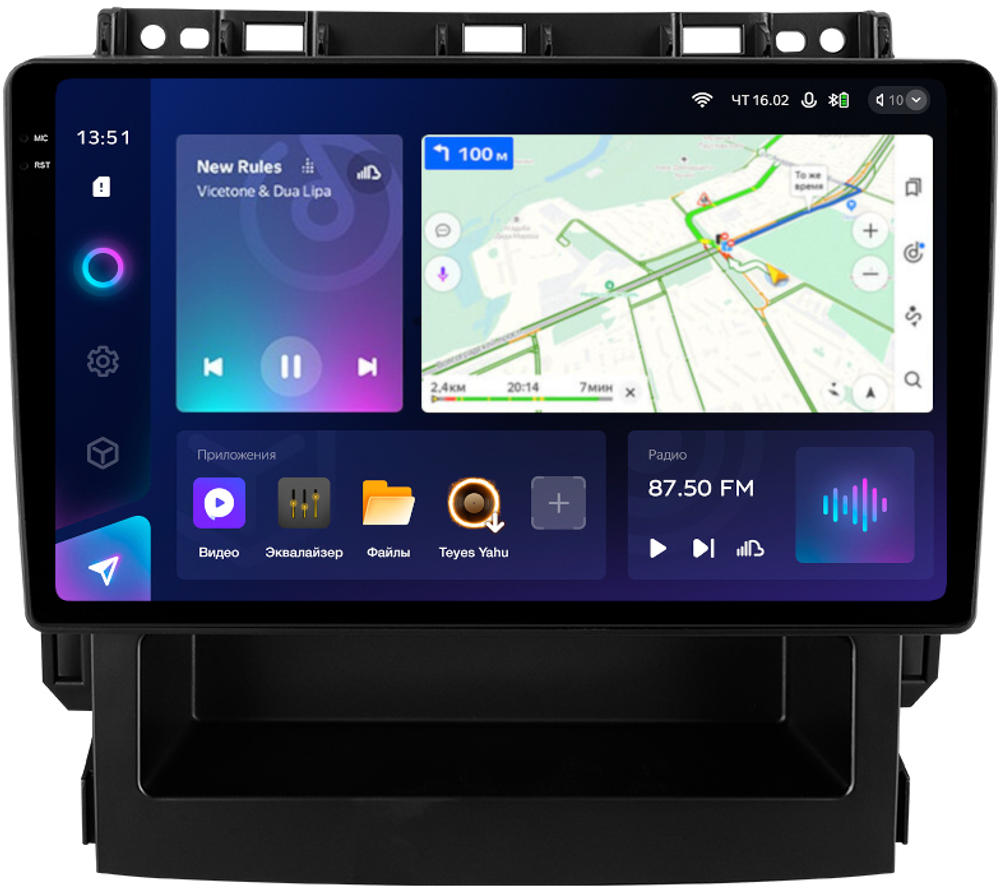 Магнитола для Subaru Forester 5 2017+, XV 2 2017+, Impreza 5 2016+ (без Harman/Kardon) - Teyes CC3-2K QLed Android 10, ТОП процессор, SIM-слот, CarPlay