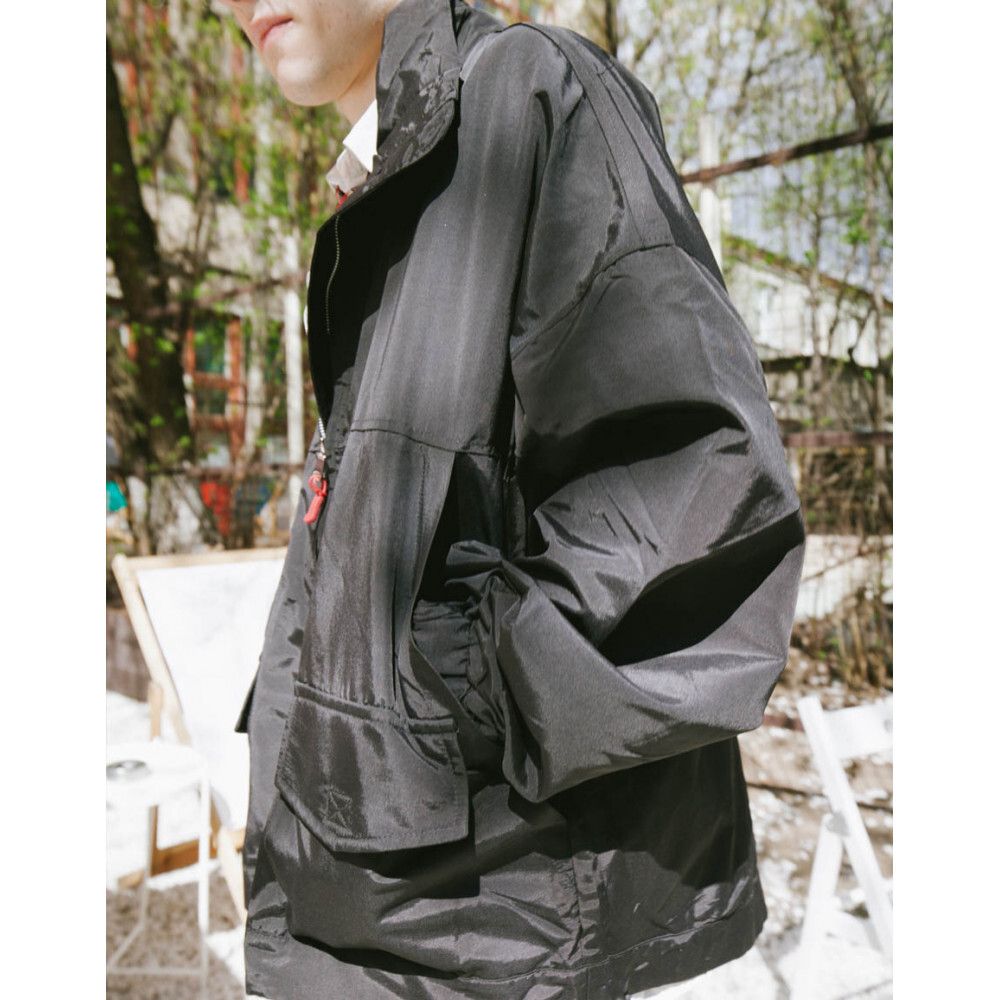 Ветровка БИЧ Оверсайз Черная