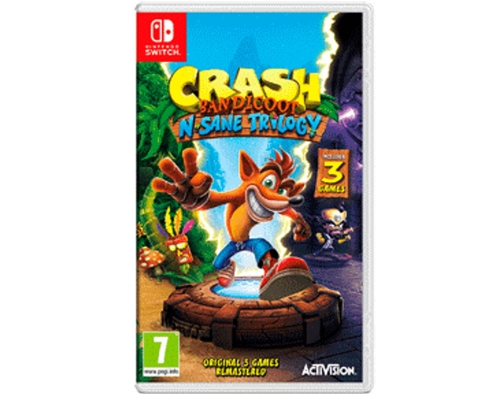 Crash bandicoot N'sane trilogy (NS) Б/У
