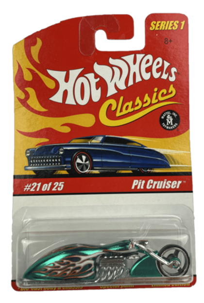 Hot Wheels Classics Series 1: Pit Cruiser (Green) (#21 of 25) (2005)