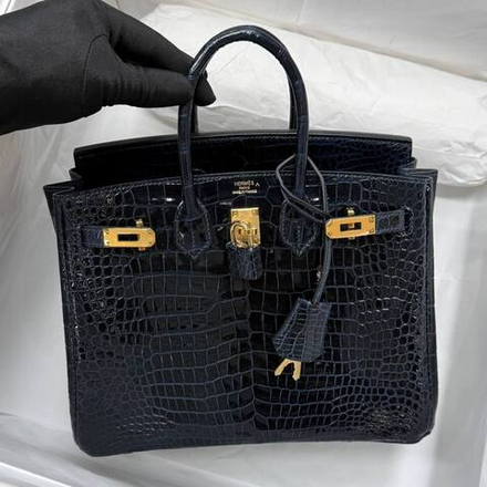 Сумка Hermes из кожи крокодила