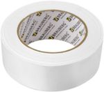 Клейкая двухсторонняя лента 50мм х 8м, НА ВСПЕНЕННОЙ ОСНОВЕ 1мм, прочная, BRAUBERG, 600485