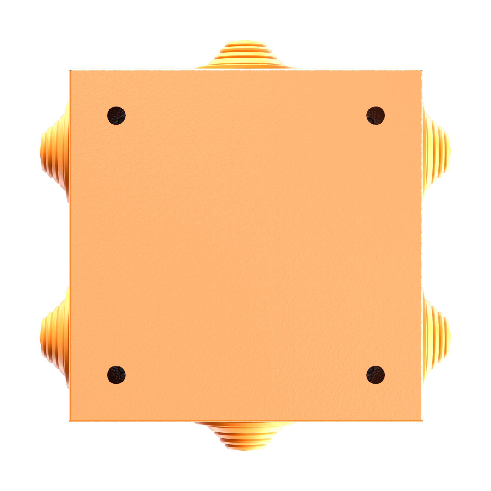 Коробка стальная FS с кабельными вводами и клеммниками, IP55, 150х150х80 мм, 5р, 450V, 10A, 6 мм2