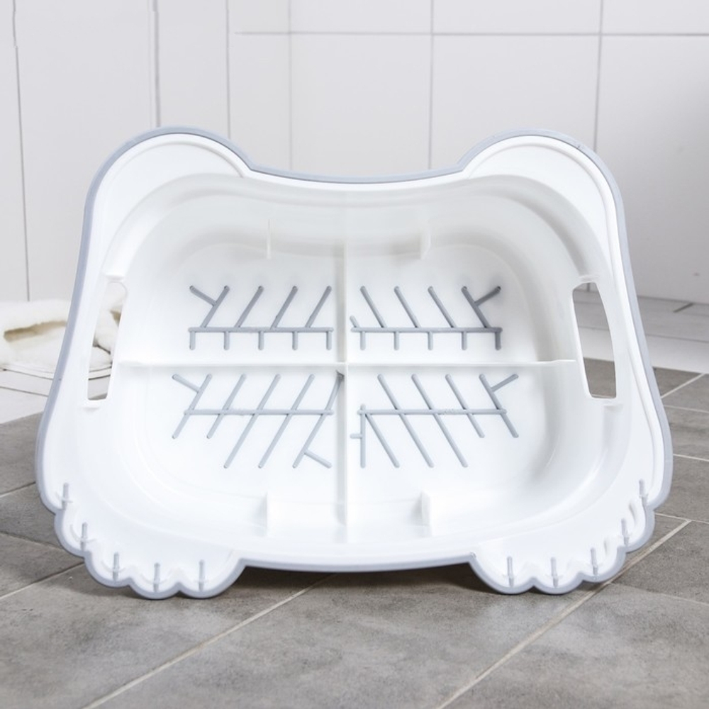 Подставка нескользящая "Совы" (white-белый)