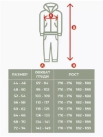 Костюм Горка 6М "Чёрный мультикам" с флисом, Рип-стоп (Беларусь)