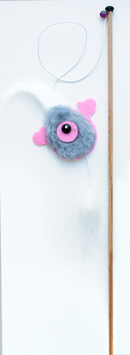 ZOONIK Дразнилка для кошек "Монстрик", 50 см